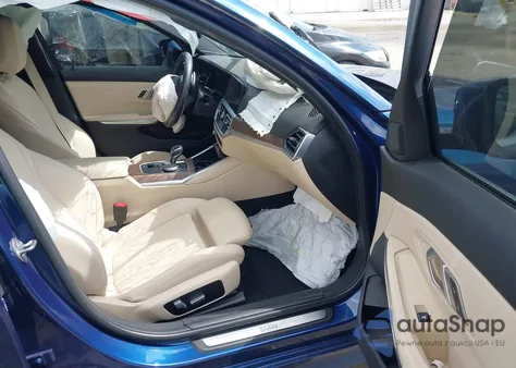 2021 BMW 330I z USA, uszkodzony, nr VIN 3MW5R1J04M8C05216